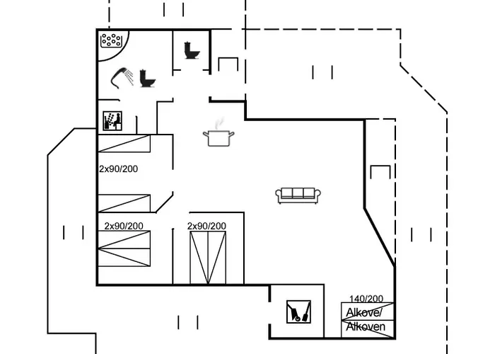 Prázdninový dům Freek - 400m From The Sea By Interhome *